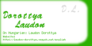 dorottya laudon business card